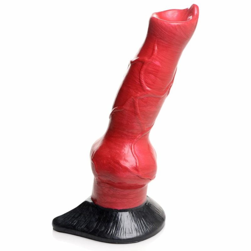 Creature Cocks Hell Hound Silicone Knotted Dildo Dildos