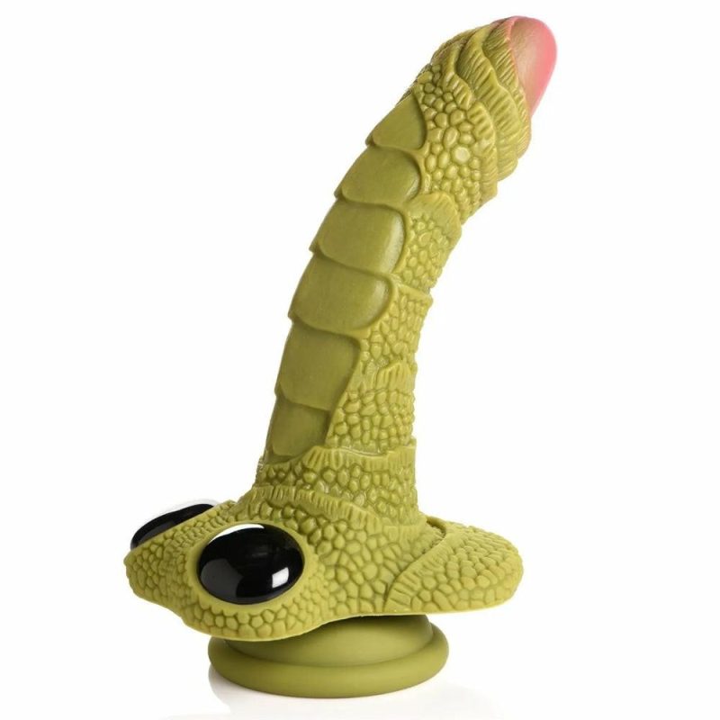 Creature Cocks Swamp Monster Scaly Silicone Dildo Dildos