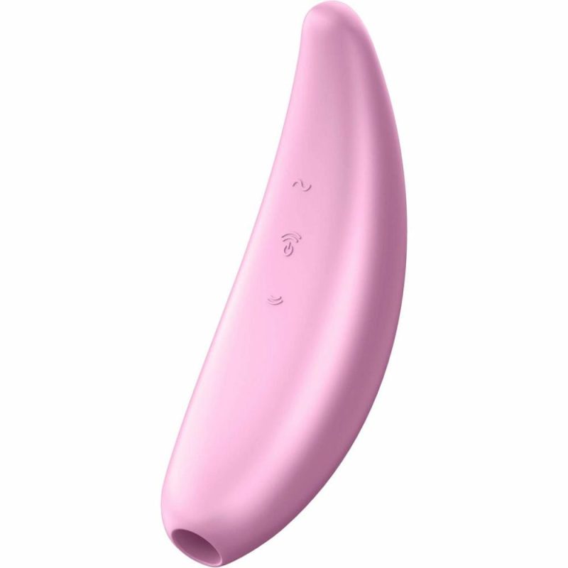 Curvy 3+ – Air Pulse Stimulator + Vibration Clitoral Stimulators