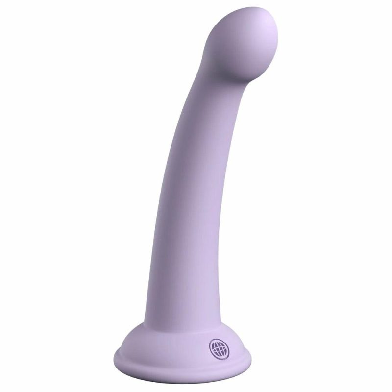 Dillio Secret Explorer 6″ Platinum Cured Silicone G-Spot Dildo Dildos Peach