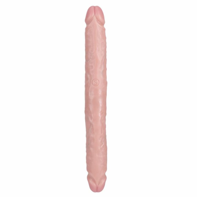 Realrock 12″ Straight Slim Double-Ended Dildo Dildos