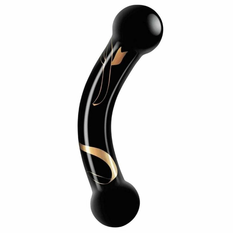 Secret Kisses 5.5″ Handblown Double-Ended Glass Dildo Dildos