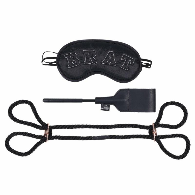 Sex & Mischief Knotty Brat Bdsm Kit Bondage & Fetish