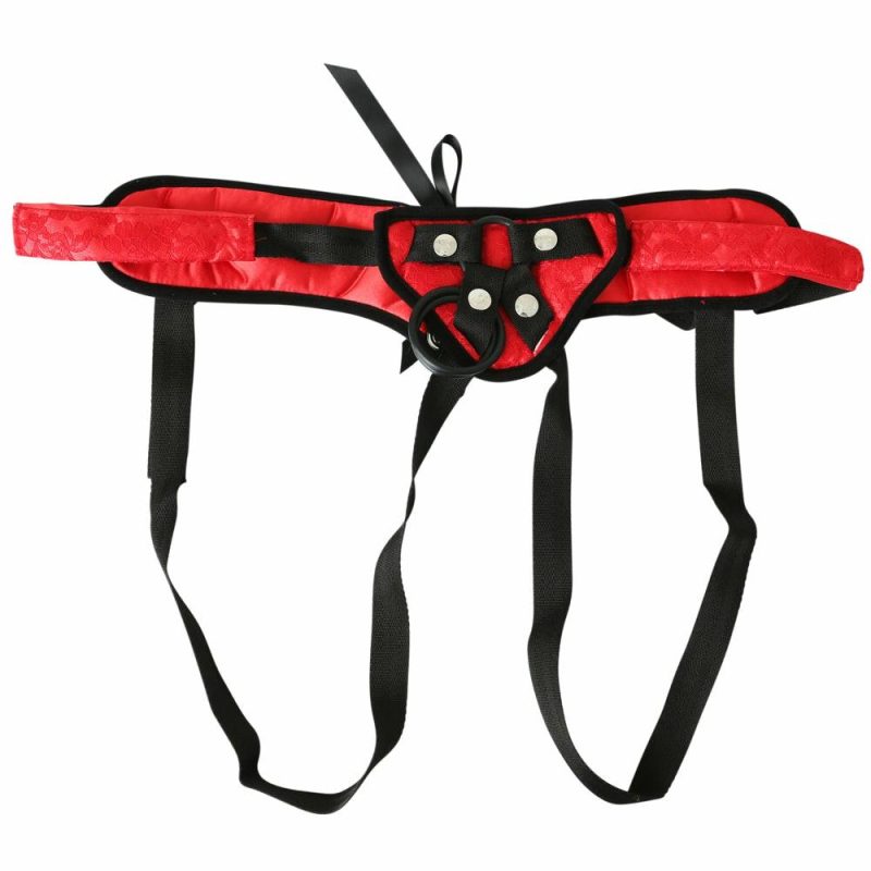 Sunrise Lace Corsette Strap-On Harness Her Sex Toys