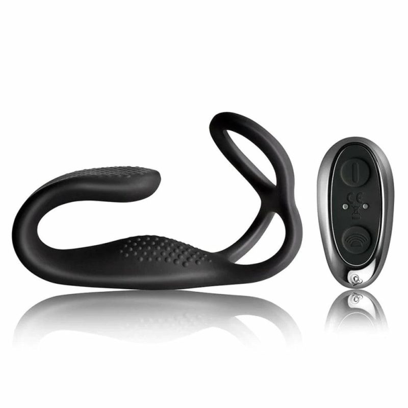 The Vibe Perineum & Prostate Vibrator With Cock & Ball Ring His Sex Toys