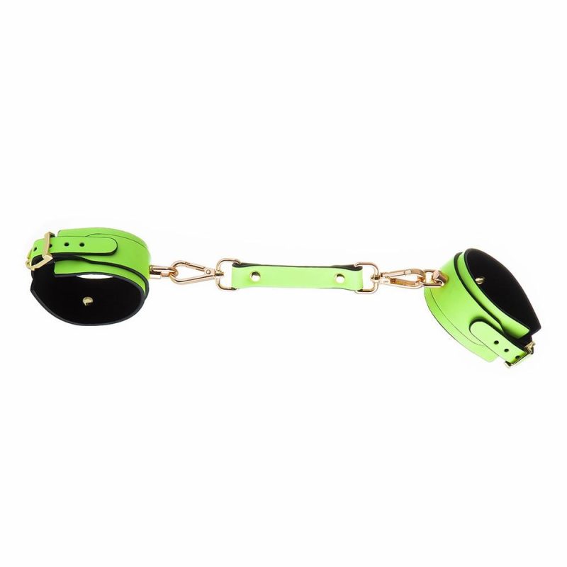 Yiwu Glow In The Dark Faux Leather Ankle Cuffs Bondage & Fetish