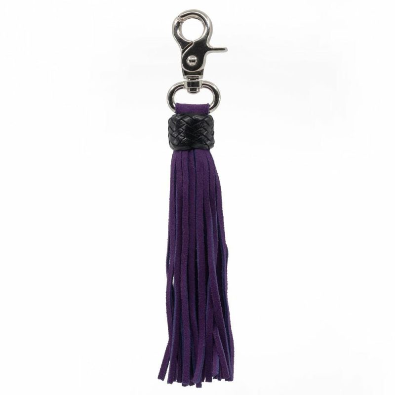 Zorba 5″ Mini Swivel Snap Hook Suede Flogger Bondage & Fetish