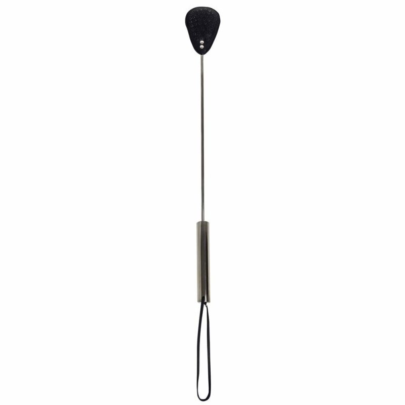 Zorba Spiked Leather & Metal Riding Crop Bondage & Fetish